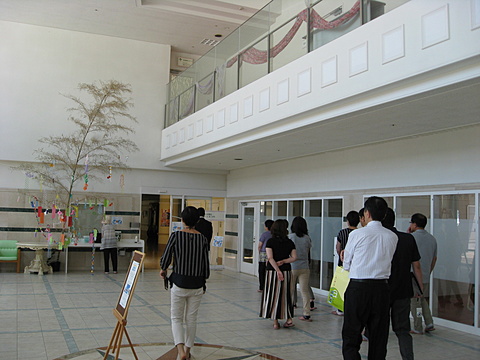 特養あこがれ見学会の様子